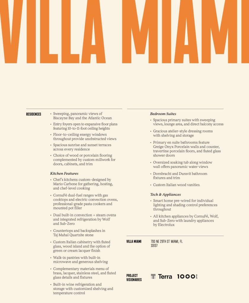 gregory selph-let's go REALTY presents | VILLA MIAMI | preconstruction NOW